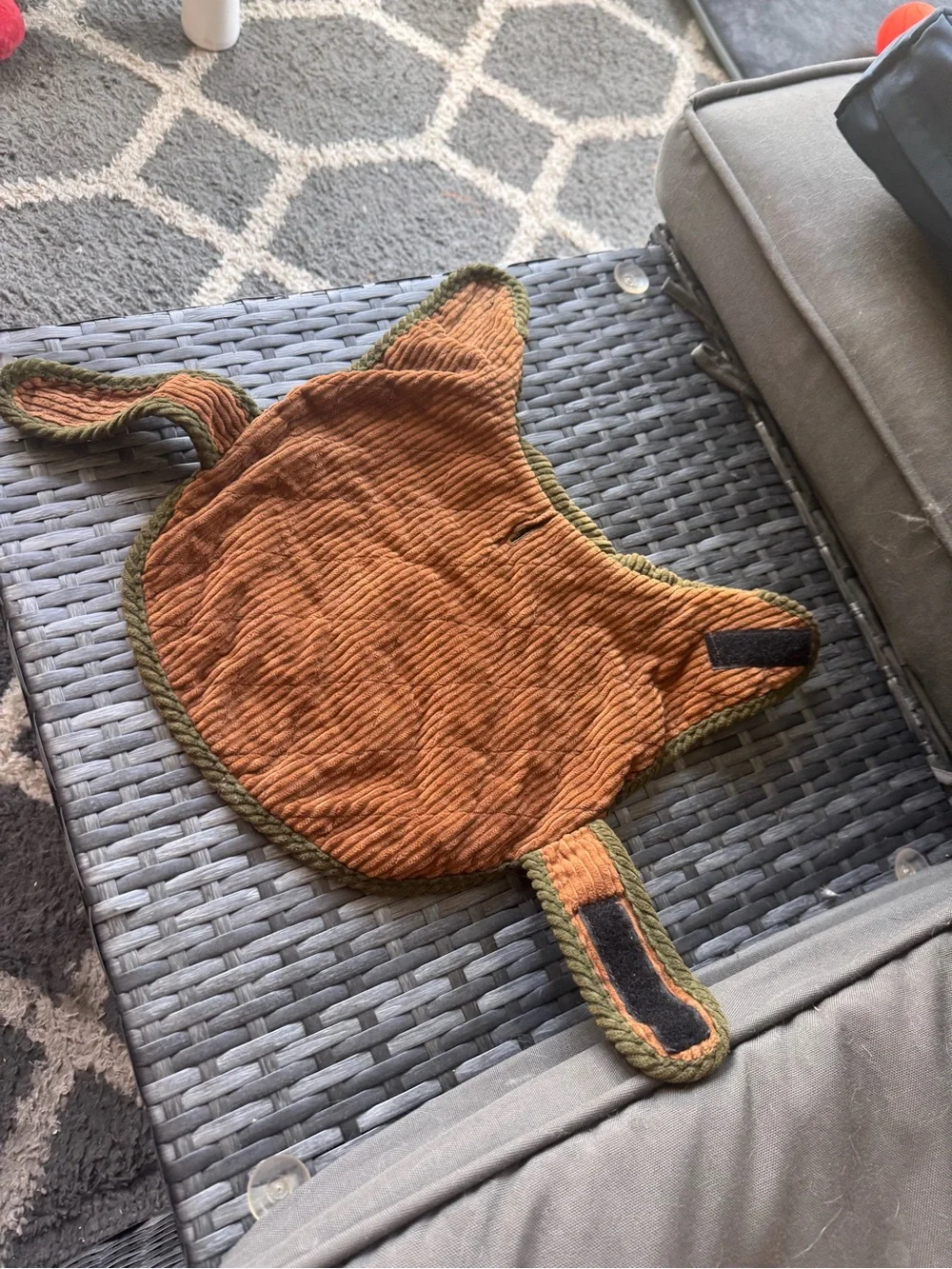 WOOLRICH Patchwork Corduroy Small Dog Outfit